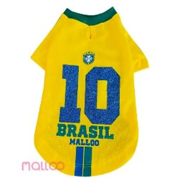 Camisa 10 Brasil amarelo